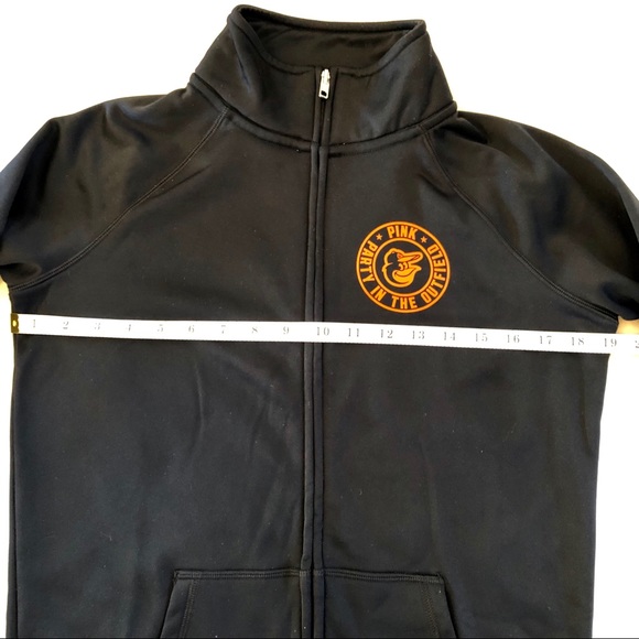 PINK Baltimore Orioles Zip Up Sweatshirt / Jacket - Picture 6 of 7